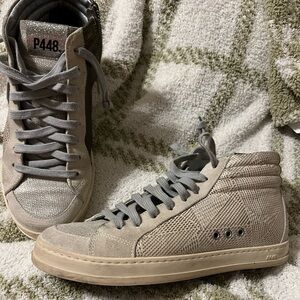 Sz EU 36 (US 6) 💗 P448 Prisma Skate Shoes - high top with zipper